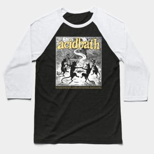 Acid Bath - Blackened Fanmade Baseball T-Shirt